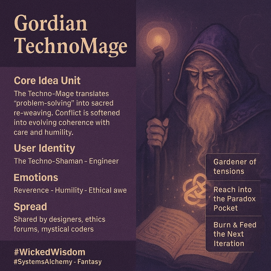 Gordian TechnoMage - Weaving